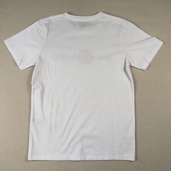Saturdays NYC Moonflower Short Sleeve Tee Shirt Men’s Extra Small‎ White - Picture 9 of 15